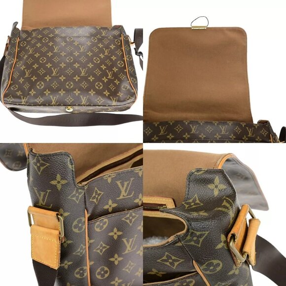 LOUIS VUITTON Abbesses Messenger Shoulder Bag Monogram Leather BN - Picture 10 of 16